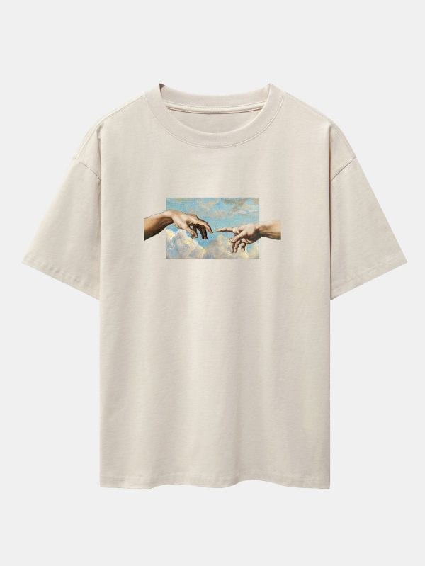 014bc5185166d9fd99694f9a52788ff9e3d04c2be22b52324e65f9a6f2f386a6.jpg Create Adam Print Heavy Weight Oversize T-Shirt