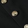 063f2f93204ff31b93f0cc5ec1a6aaa0eb13591a310ad65cac9c3dbdeb383ce3.jpg Business Plain Mock Neck Button Front Blazer & Pants Set