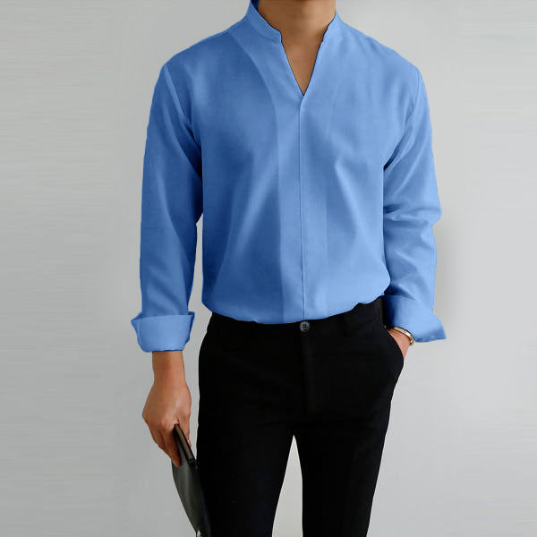0ccb5b4146892c65c800574c7ba13cfd193015b41ec348d0409872750fd6d95f.png Gentlemans Simple Design Casual Shirt