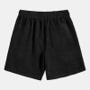 Los Angeles Print Drop Shoulder Oversize T-Shirt & Corduroy Shorts