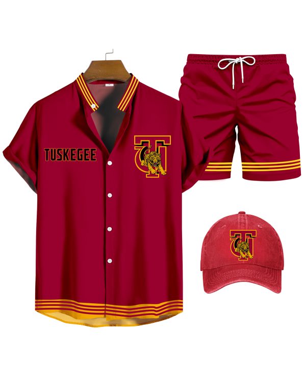 11fc6157ff10f805c3b6aba05f80f9e7a8c52a8021164f587dc0bc0a22f19c4b.jpg Tuskegee University Shirt Three-Piece Set 073