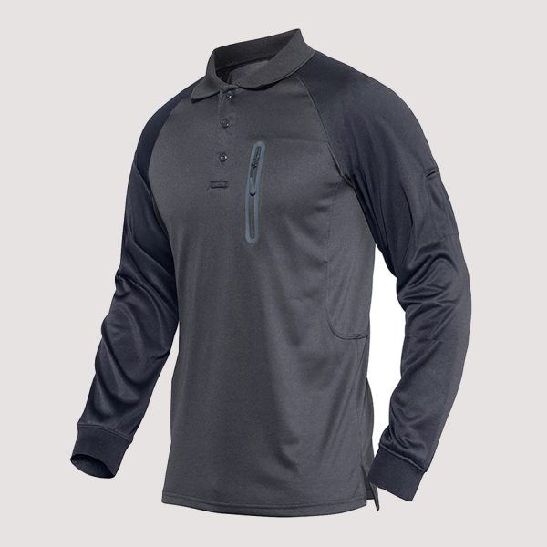 149334ec7aa0921db42d0ebb0258db80972597d723016f5d0ac915853b572bf8.jpg Men's Long Sleeve Running Shirt Army Combat Training Shooting Military Cargo T-Shirt