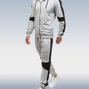 16307c03f570b849123ff0bd084dde6944e2ba7010446bc81a14540e00dd870b.jpg Men's Grey Zip Hoodie Two Piece
