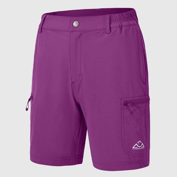 17e3c269e8f9dc3f0830ca41616c62a3e1b226e77312b9e68b1f85f6ff4b18e7.jpg Women's Quick Dry Lightweight Stretchy Cargo Shorts