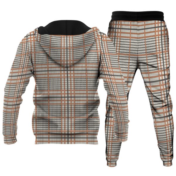 Men's Personalized Printed Hoodie Set 036