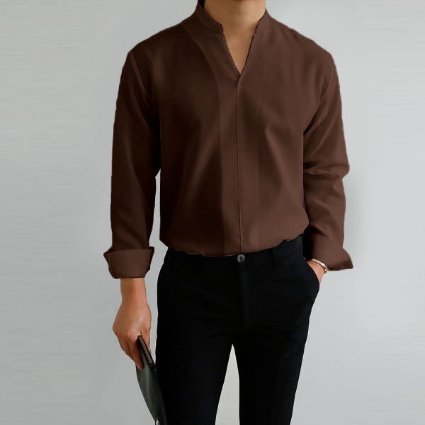 1b6482d24ba8799d15bf33b3424fbe0a29524762b153e65ebfa173098f88f19a.png Gentlemans Simple Design Casual Shirt
