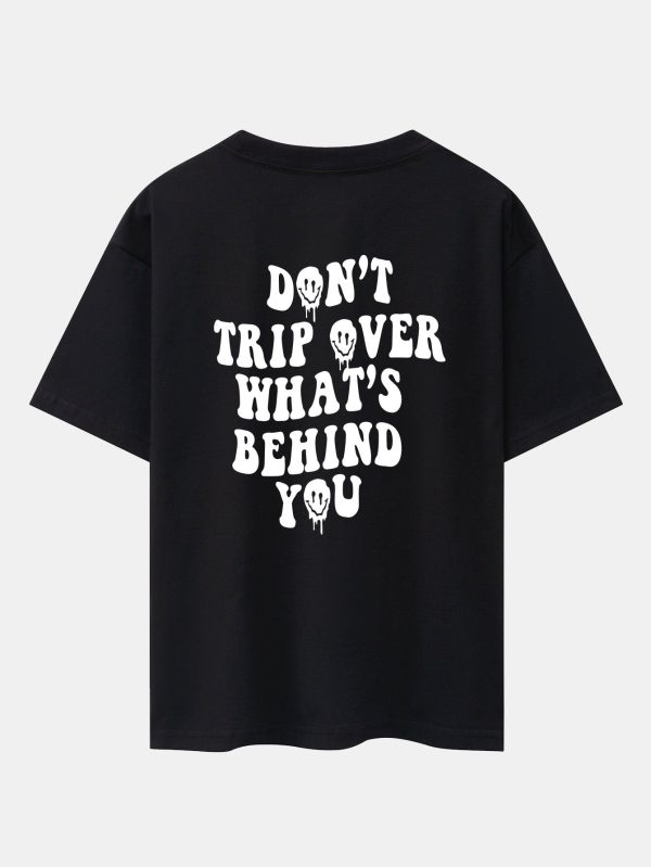 1bb977a06bbb2a9bae665e11807bf45bbeeb74934054bcfc97b533eca625b880.jpg Slogan Back Print Oversize T-Shirt & Corduroy Shorts