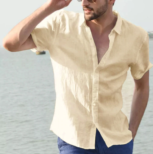 1db2ed63ffda8595b2670edb6a6e3c520d4cd72516187fcd2e71a21f153c2cde.png Summer Men's Solid Color Short Sleeve Casual