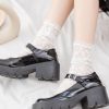 20bccea465052af62b3145931d1e15bb554ed6d4bdd6e49cfb59000ada856b00.jpg Floral Lace Frill Trim Crew Socks