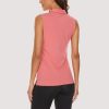 212348e2f48e8e7357d57eb5e353415f7cd7e091c3d2b2b51471495d7410c28d.jpg Women's Polo T-Shirts Sleeveless Tennis Golf Tee Shirts 4-Button
