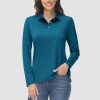 257a2c8965a5300c47b930a926cd814bcd2ce654607c5351e1c8b2305d93c8dd.jpg Women's Polo Shirts Long Sleeve UPF 50+ Sun Protection Golf Shirts Quick Dry Athletic Workout Collared Shirt