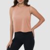 Crop Tops for Women Athletic Running Workout UPF 50+ Cropped Tank Tops