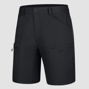 28d2db151882fcefdf5c62435986eba737d3130ee85b8601d73d33221285a337.jpg Men's Hiking Shorts with 5 Pockets Water-Resistant Ripstop Quick Dry Fishing Shorts