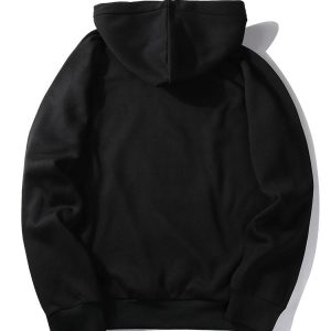 29a35769ec46f5c025129401972f3fc2cded5bd6b899278c9b9e57af3a940f44.jpg Brushstroke Smiley Print Hoodie