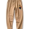 Basketball Bear Print Sweatshirt & Jogger Pants