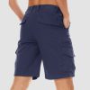 2d8cb34a19c1d2bf048a227b8c166f69398f3d6549118309a89f4adc2294a4fc.jpg Men Classic Cargo Lightweight Many Pockets Work Elastic Waist Casual Cotton Comfortable Shorts