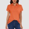 2e34e939b61a7aec236df203cb9c75aa78ac18512169e9e812228a3d87f4dc6e.jpg Women's Polo T-shirt 4 Buttons Casual T-Shirts Quick Dry Short Sleeve Golf Shirt