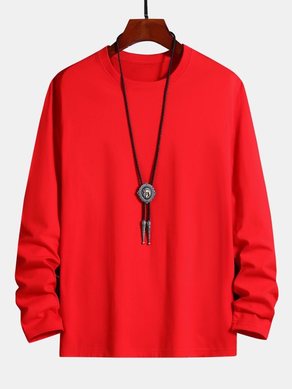 3040cd4b71a20859adb467494348ce506d9ac5a6f1e6198d0930ac26ca2e5e2d.jpg Basic Long Sleeve Cotton T-Shirt