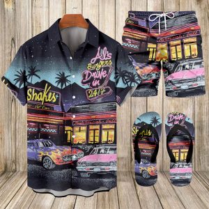 33f5df57f5a57219eae5a937696fd4c35c30feea64cfc2cbcb4c3a7f787243d6.jpg Suitmens Men's Spring Classic Car Shirt Three-Piece Set 074
