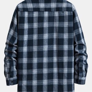 34f2b17ddf539b05d466f2f40b17048ef292f1b5bd75f26bbe2849c77e044abd.jpg Long Sleeve Plaid Button Up Shirt