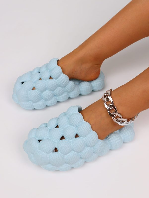 35b399b0adda5cec83251910fe60667cdb91ea7efcf6cf1fd38067090467c40c.jpg Puffy Thick-soled Bubble Shoes With Lychee Design