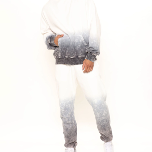 3708ebc6216437143bdf33f52c1742603757f1c14b106e781d1604948cbb4ea7.png Men's Ombre Tie Dye Print Hoodie Set