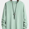 3e6169cc1e6cfcdc3f9cfd63682d3396224d884a951ed0e718fa6ab4a070cf46.jpg Basic Long Sleeve Cotton T-Shirt