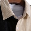 3fac5f6214e3b56a1fb29faf99998081caae39d144c54d5686d6e3345a60b6af.jpg Two Tone Corduroy Shirt & Corduroy Shorts