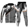 Men's Personalized Printed Hoodie Set 024