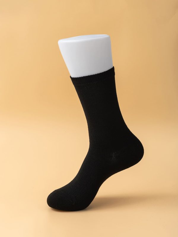 Solid Crew Socks