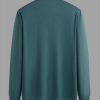 Men's Long Sleeve Pocket Long Sleeve POLO Shirt 001