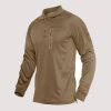 473525a0be6e9baadfc3b958b1cbbc593f99d1db7ab289baee03e664bf43c444.jpg Men's Long Sleeve Running Shirt Army Combat Training Shooting Military Cargo T-Shirt