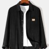 Long Sleeve Corduroy Shirt & Straight Leg Corduroy Pants