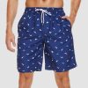4b7f35554453d27bd3127a4f02efbbc98a6c7dee4637b8d578647de7ce38ec70.jpg Men's Beach Shorts Swimming Trunks Mesh Lining Shorts with 2 Pockets Quick Dry