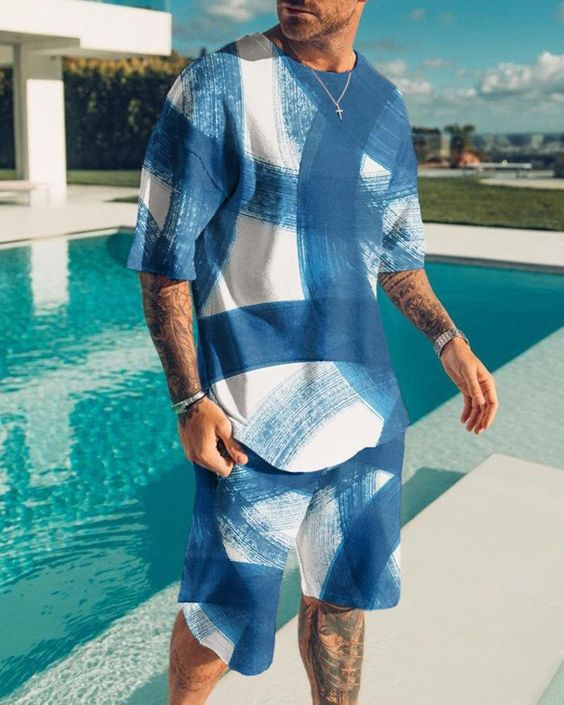 4bd26edeec2e6b925bf9643412133a5cdf8a8b3c6c2c014e9631859f9787fce2.png Suitmens Men's Trendy Blue Shorts Suit