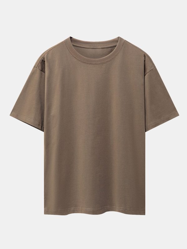4e0666ac613b6053296a0a0a1c10b8a5fe5031e5b56596fc7c71878cf9f25d60.jpg Basic Heavy Weight Drop Shoulder Oversize T-Shirt