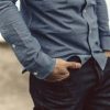 5291250d51ffd6de2c7d87ae739ffce178b11c3fd72616390fbd94e506ddcbb8.jpg The California in Blue Everyday Chambray