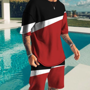 5493edfe75a61a83b42efdbdd748b5a376733e0c304d2c5e20b4c3eb8d005d4f.png Suitmens Men's Color Block Shorts Suit