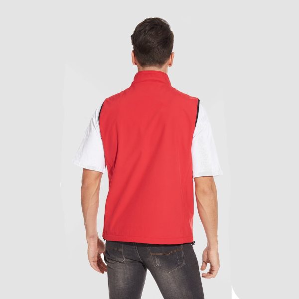 5be53027f871eb2d481ad5ed76831fbb53e62fdee1da988826cd72ae51b6f31d.jpg Men's Lightweight Vest Windproof Sleeveless Jacket Outdoor Hiking Camping Fishing Photography Gilet with Zip Pockets