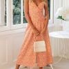 5f9d3917fd2743ae05f1fba45ab36917b54acc5b76e2512696656cdc2af25b6d.jpg Sexy V-neck Sling Print Dress