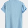 5fbd9ab3d7f277034e5a9e816e17883cd43dc39e259eb582b915767bb2374893.jpg Muscle Fit Arc Hem Ribbed T-Shirt