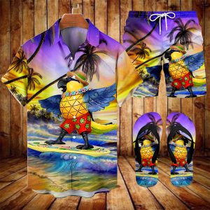 63c3d2c5d13ea3bb066ff178daac4e8b7697ab10be62a6582b9aaa8fd932f407.jpg Suitmens Men's Men's Tiki Style Hawaiian Vacation Print Three-Piece Set 033
