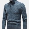 64fb8922cca7dfe902c02fc235981078d83e41752053578c08218f06fdfb6fb1.jpg Textured Quarter Zip Sweater