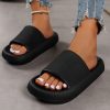 6693269957f882ac80dceb77506eaafd9f93de0658c7d830060f33a5bff5f4bb.jpg Women's Eva Home Slippers, Anti-slip, Water-resistant, Simple, Comfortable, Quiet, Durable, For Outdoor, Dorm, Office, Summer