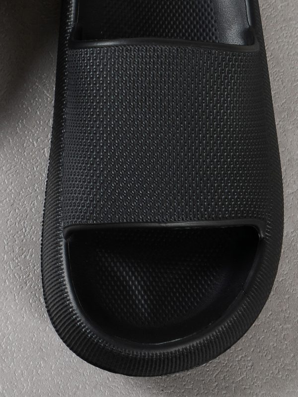 671965a424584763eb252d31c49a7ca7c773a07b65c5f179e0545b10a5133674.jpg Women's Eva Home Slippers, Anti-slip, Water-resistant, Simple, Comfortable, Quiet, Durable, For Outdoor, Dorm, Office, Summer
