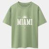 6a4e94f322c50f0a4744380e161f8d695d33bb7fd2c234d740b4362b92e3022a.jpg Vintage Miami Letter Print Heavy Weight Oversize T-Shirt