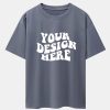 6cc2fac82ddea036455ed5e9aad6f4c494524581c4515c5d6da1b39f1364d7a2.jpg Your Design Here Print Drop Shoulder Oversize T-Shirt