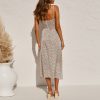 6e791f55b0ffe4f7fd1d928546bef3154e92d79c53b1233a8b3c574bd3d4f797.jpg Fashion Small Lace-up Sleeveless One-piece Dress Spring And Summer Europe And The United States