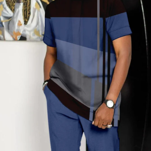 6eea25f23e1dbca637283e545ed56fcb49c08bdd2b5b8470899e36f8a5357c75.png Men's Casual Colorblock Walking Suit-026