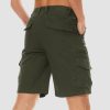 72b412b14c2d4b2d81714261e962435765ba1b9b0805bd59795a7024f800be68.jpg Men Classic Cargo Lightweight Many Pockets Work Elastic Waist Casual Cotton Comfortable Shorts